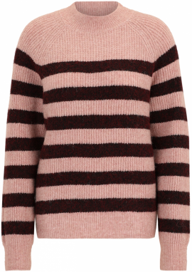 QS Sveter  ružová / bordová