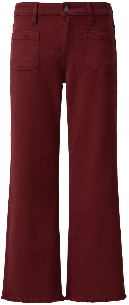 s.Oliver Džínsy  bordová