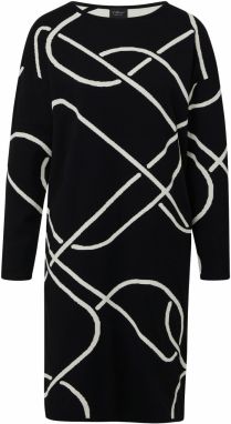 s.Oliver Šaty  čierna / biela