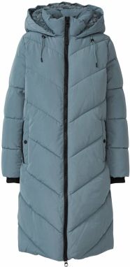 s.Oliver Zimný kabát  tyrkysová / čierna