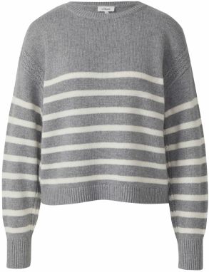 s.Oliver Sveter  grafitová / biela