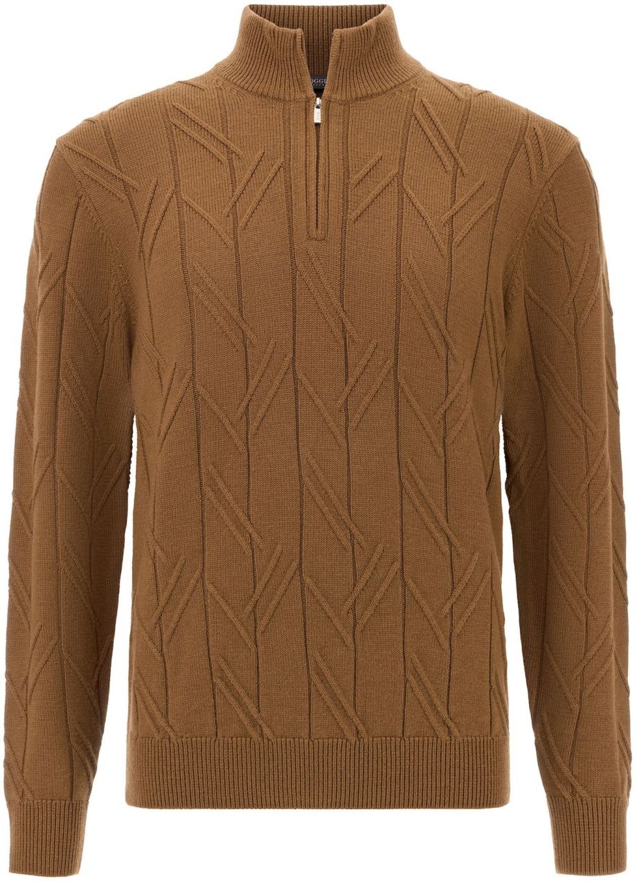 Boggi Milano Sveter  gaštanová