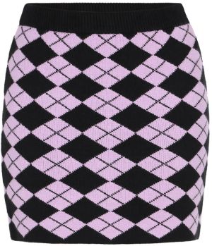 myMo ROCKS Sukňa  orgovánová / čierna