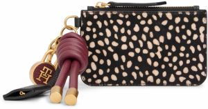 TOMMY HILFIGER Listová kabelka  béžová / čierna