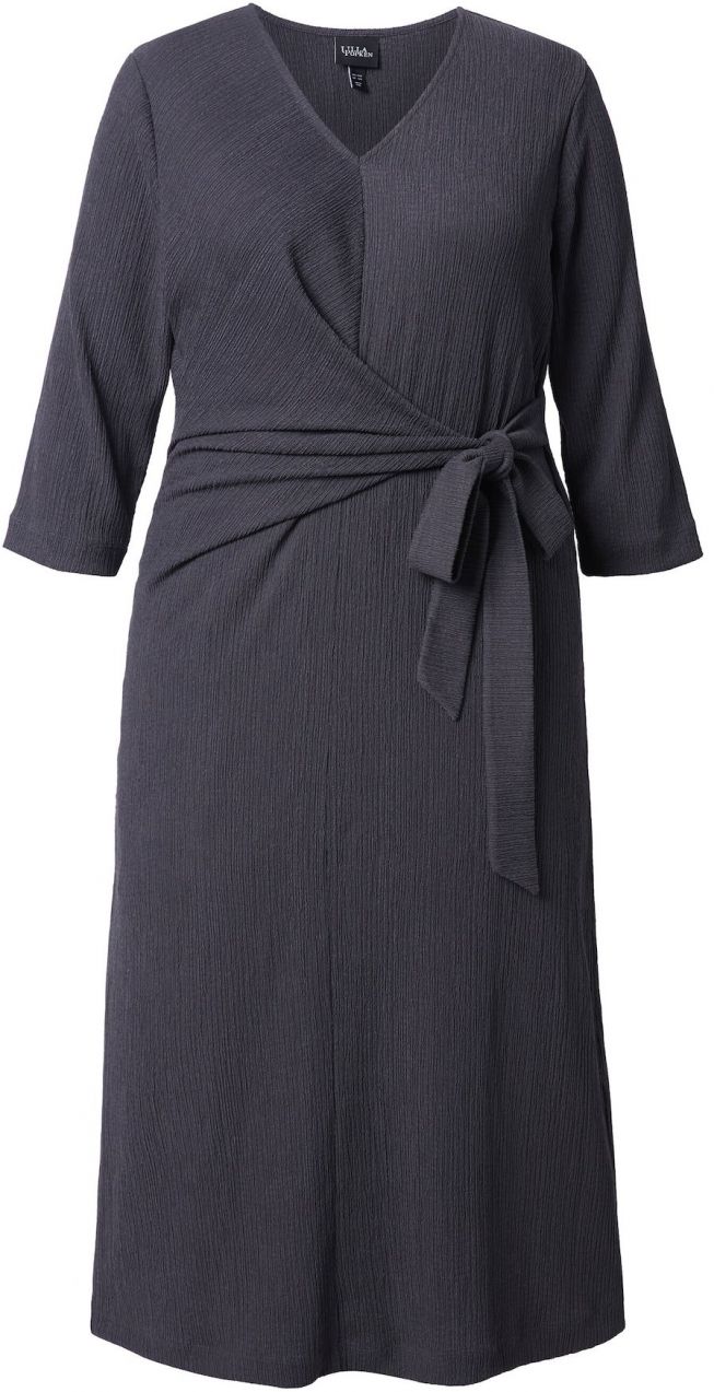 Ulla Popken Šaty  antracitová