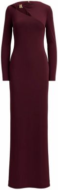 Lauren Ralph Lauren Večerné šaty  burgundská