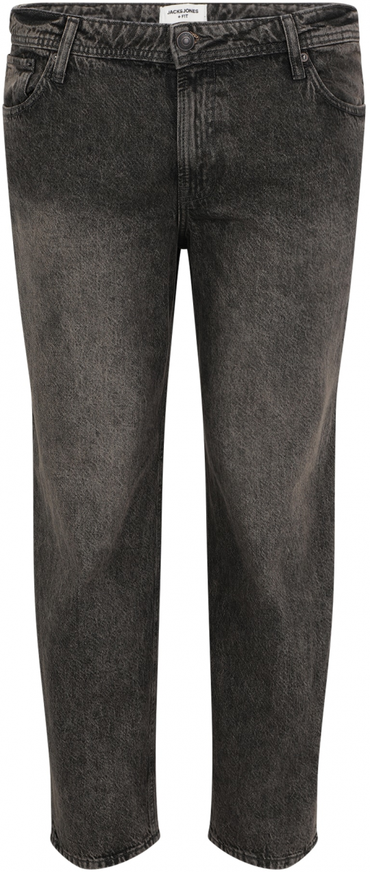 Jack & Jones Plus Džínsy 'JJICHRIS JJIORIGINAL'  čierny denim