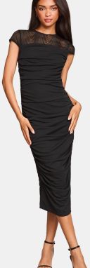 Lipsy Šaty  čierna