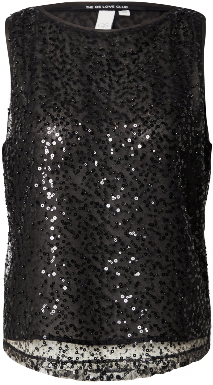 QS Blúzka  čierna