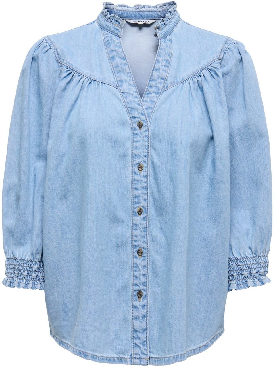 ONLY Blúzka 'ONLRaYa'  modrá denim