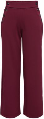 ONLY Nohavice 'ONLRINA'  vínovo červená