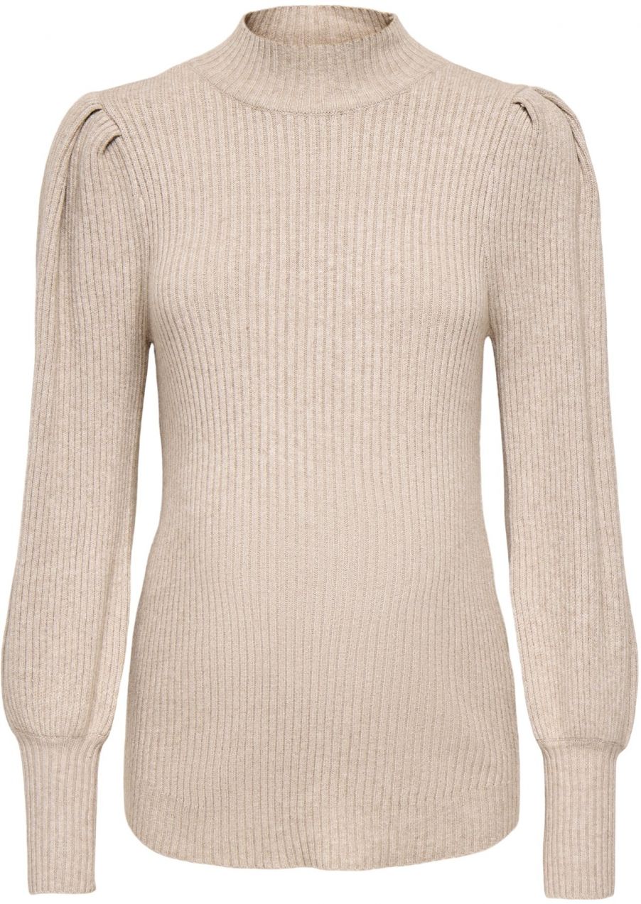 Only Maternity Sveter 'OLMKatia'  svetlohnedá