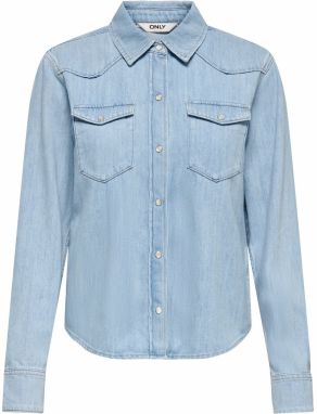 ONLY Blúzka 'ONLCHARLIZE'  modrá denim