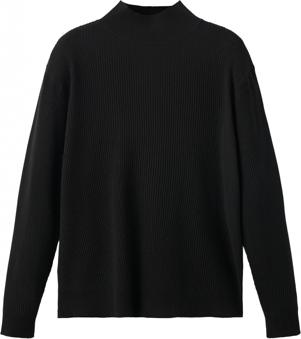 MANGO MAN Sveter 'Carina'  čierna