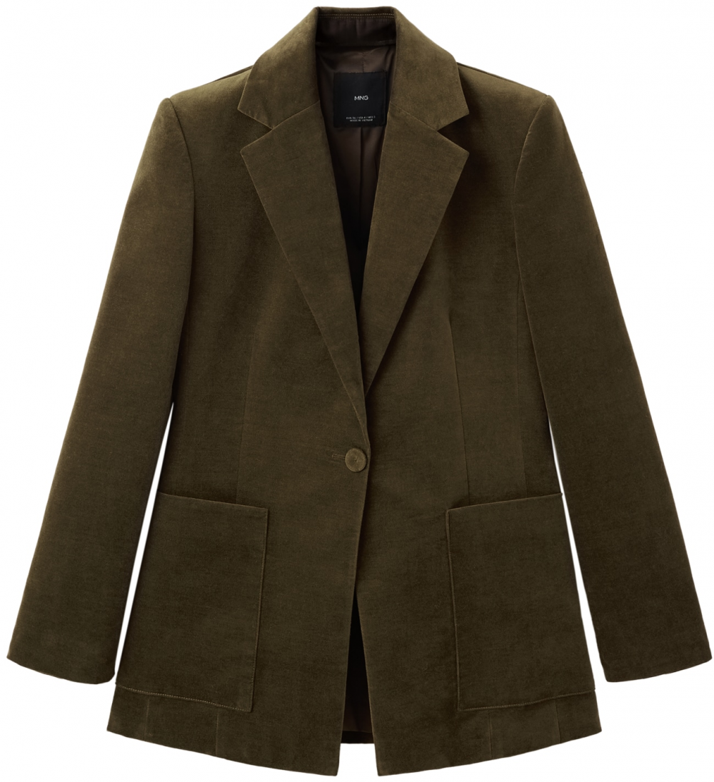 MANGO Blejzer 'Dany'  olivová