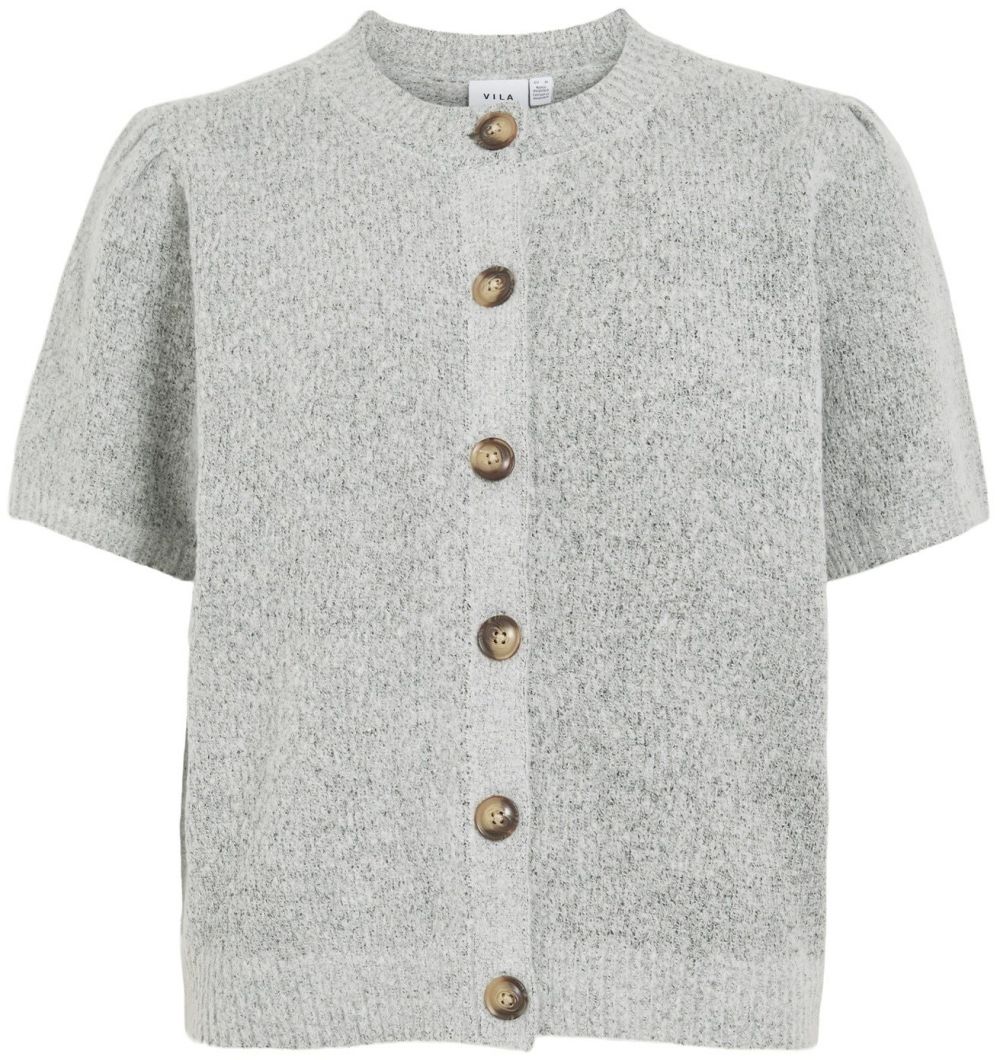 VILA Kardigán 'VITASSY'  sivá melírovaná