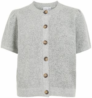 VILA Kardigán 'VITASSY'  sivá melírovaná