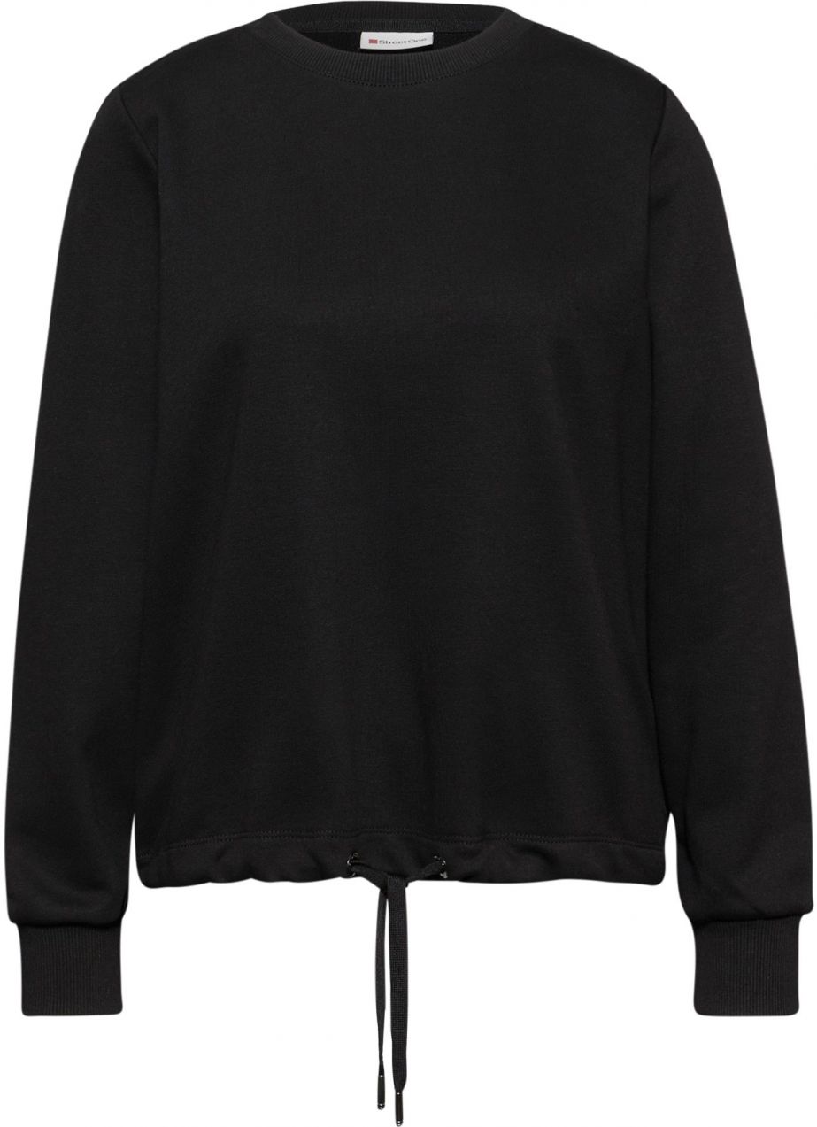 STREET ONE Mikina  čierna