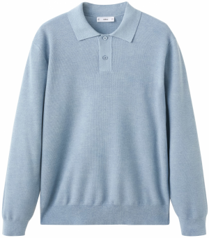 MANGO MAN Sveter 'Tens'  kráľovská modrá