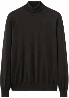 MANGO MAN Sveter 'Willyt'  čokoládová