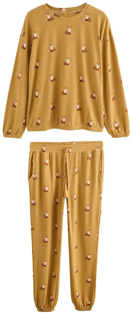 Next Pyžamo  okrová / šafránová