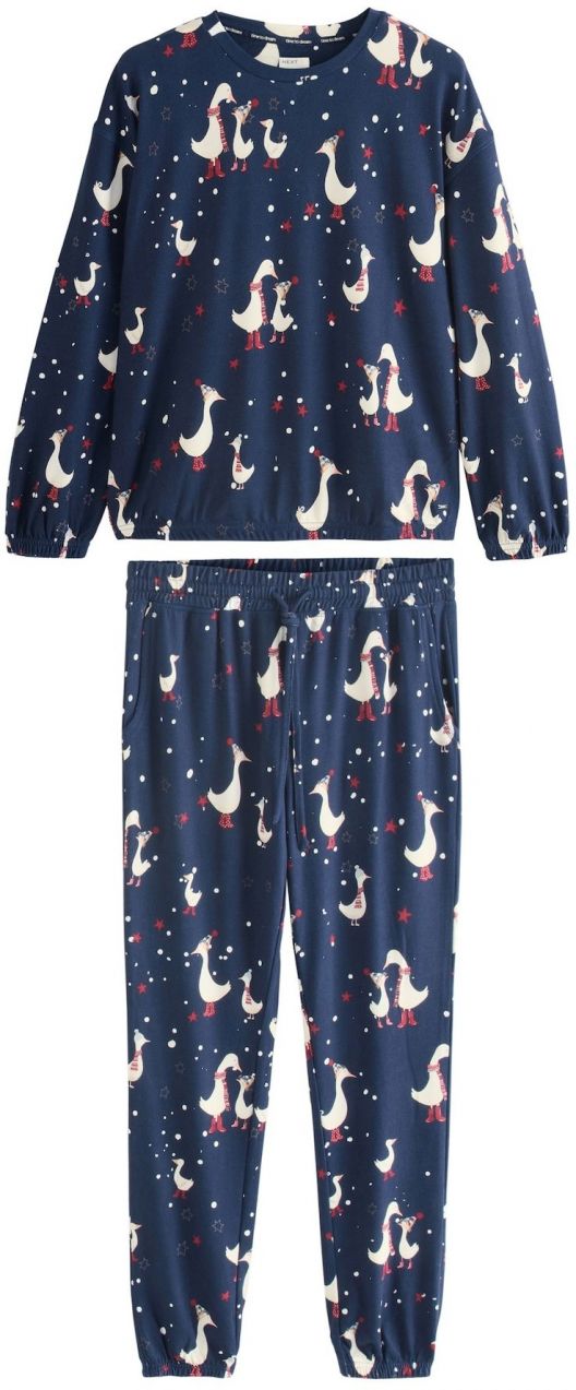 Next Pyžamo  námornícka modrá / červená / biela