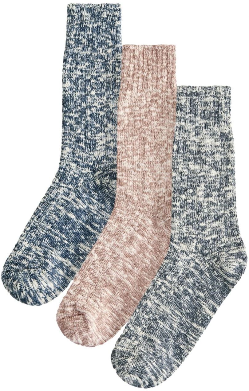 Next Ponožky  námornícka modrá / námornícka modrá / svetlohnedá