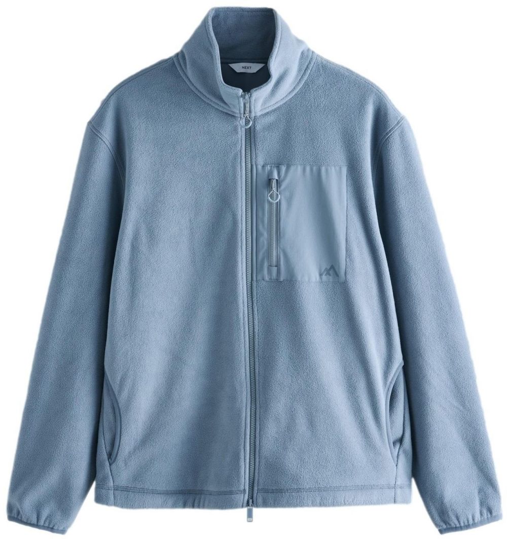 Next Flisová bunda  modrá