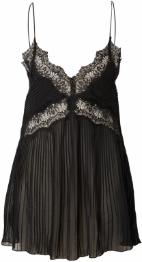 Hunkemöller Negližé 'Zaphira'  čierna