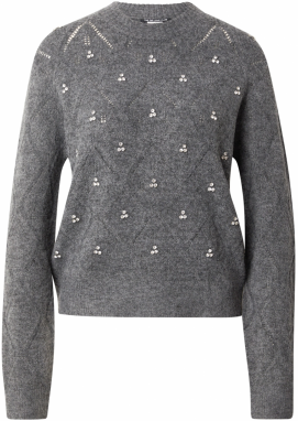 QS Sveter  sivá melírovaná