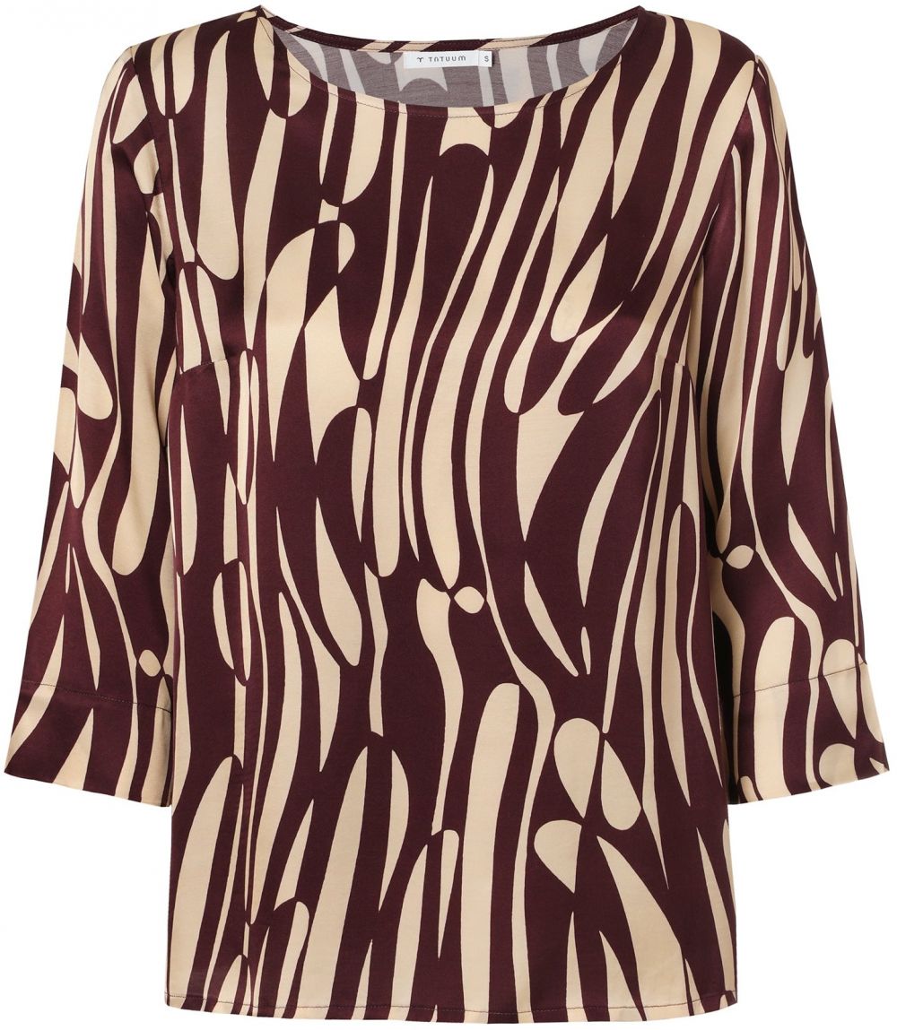TATUUM Blúzka  béžová / bordová