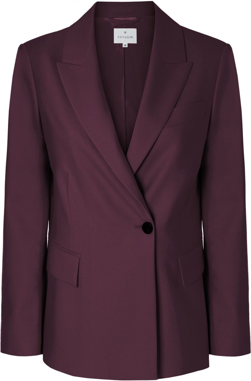 TATUUM Blejzer  vínovo červená