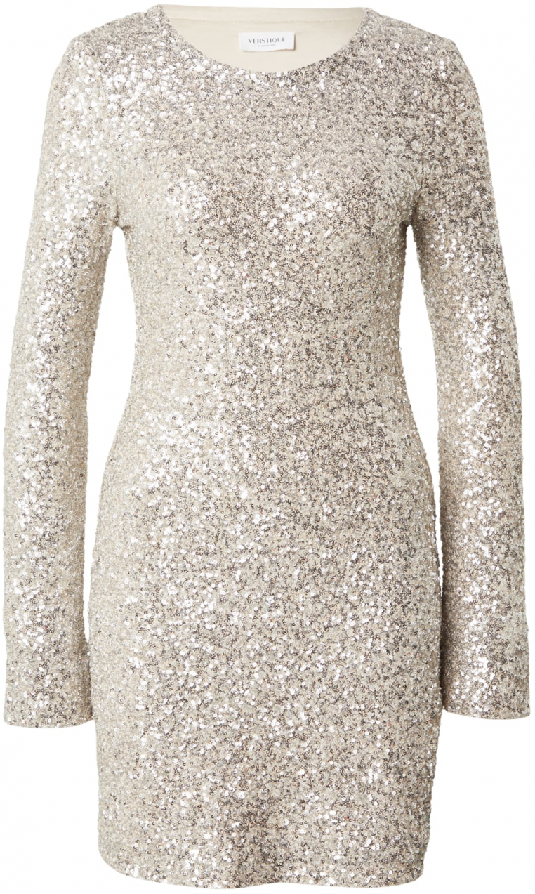 VERSTIQUE Kokteilové šaty  šampanské