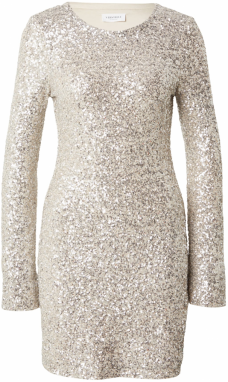 VERSTIQUE Kokteilové šaty  šampanské