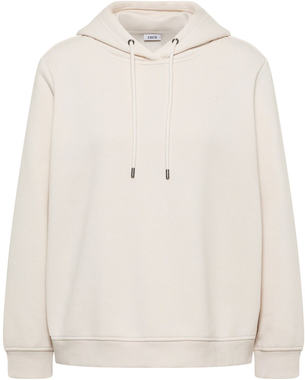 CECIL Mikina  sivobéžová