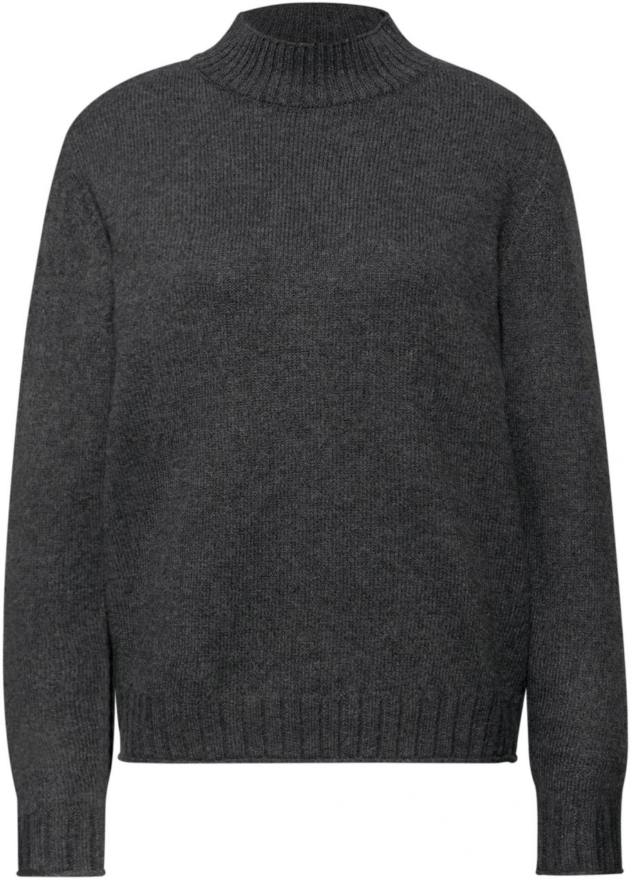 STREET ONE Sveter  tmavosivá