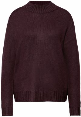 STREET ONE Sveter  farba lesného ovocia