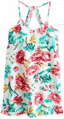 Next Negližé  zelená / ružová / biela