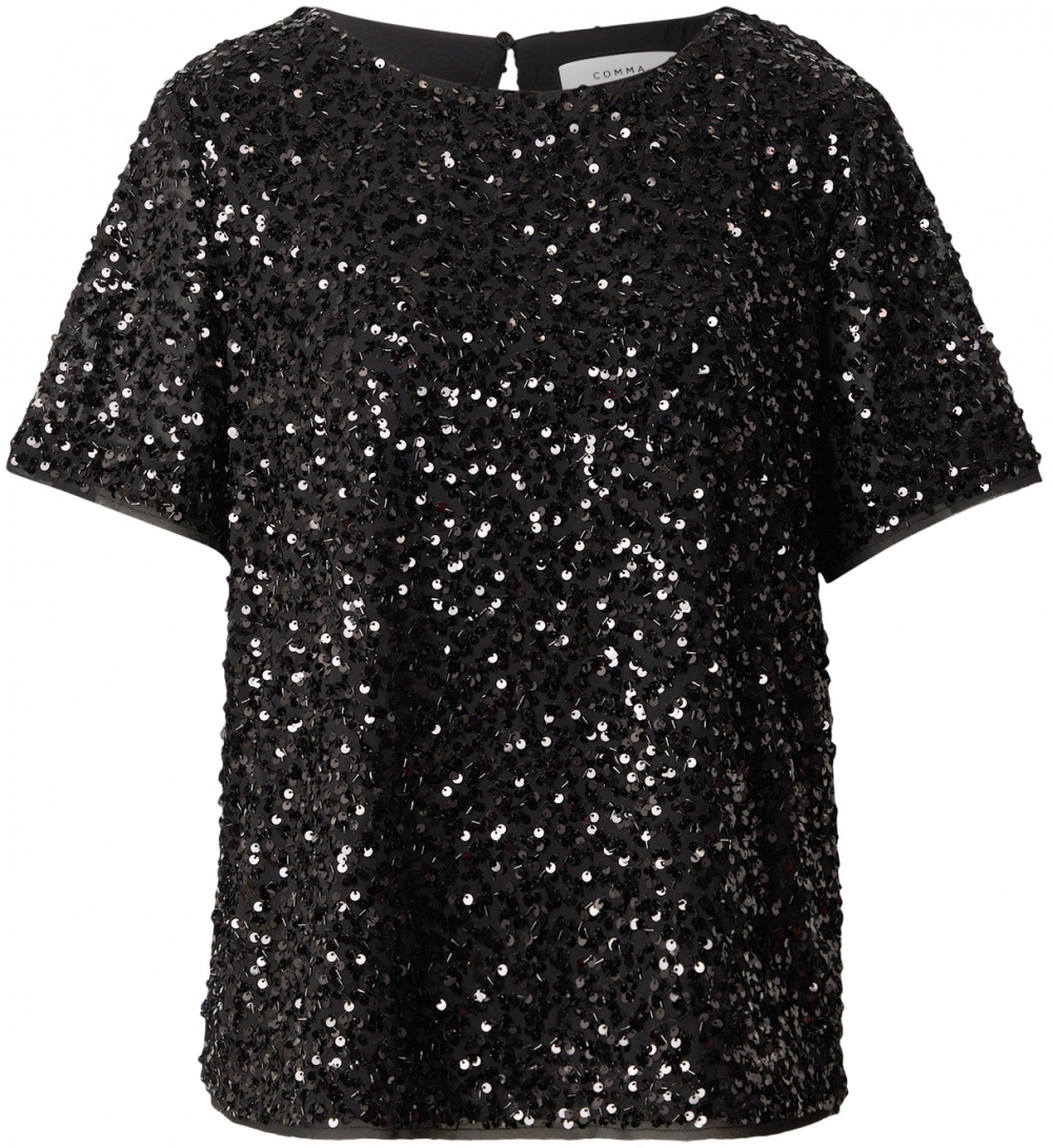 COMMA Blúzka  čierna
