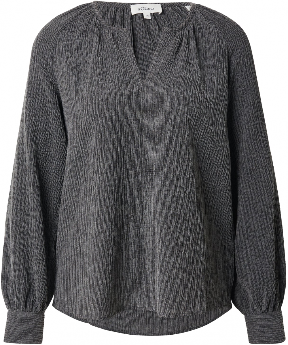 s.Oliver Blúzka  grafitová