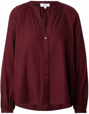 s.Oliver Blúzka  bordová