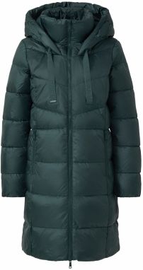 s.Oliver Zimný kabát  tmavozelená