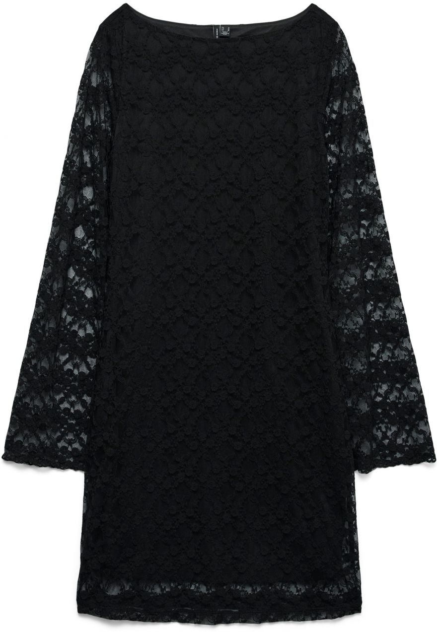 VERO MODA Kokteilové šaty 'VMCAROLINE'  čierna