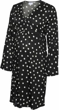 MAMALICIOUS Šaty  čierna / biela