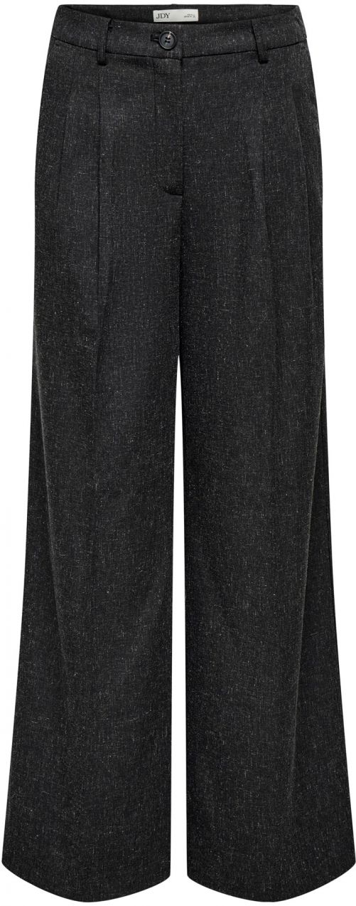 JDY Petite Plisované nohavice 'JDYRILEY'  tmavosivá