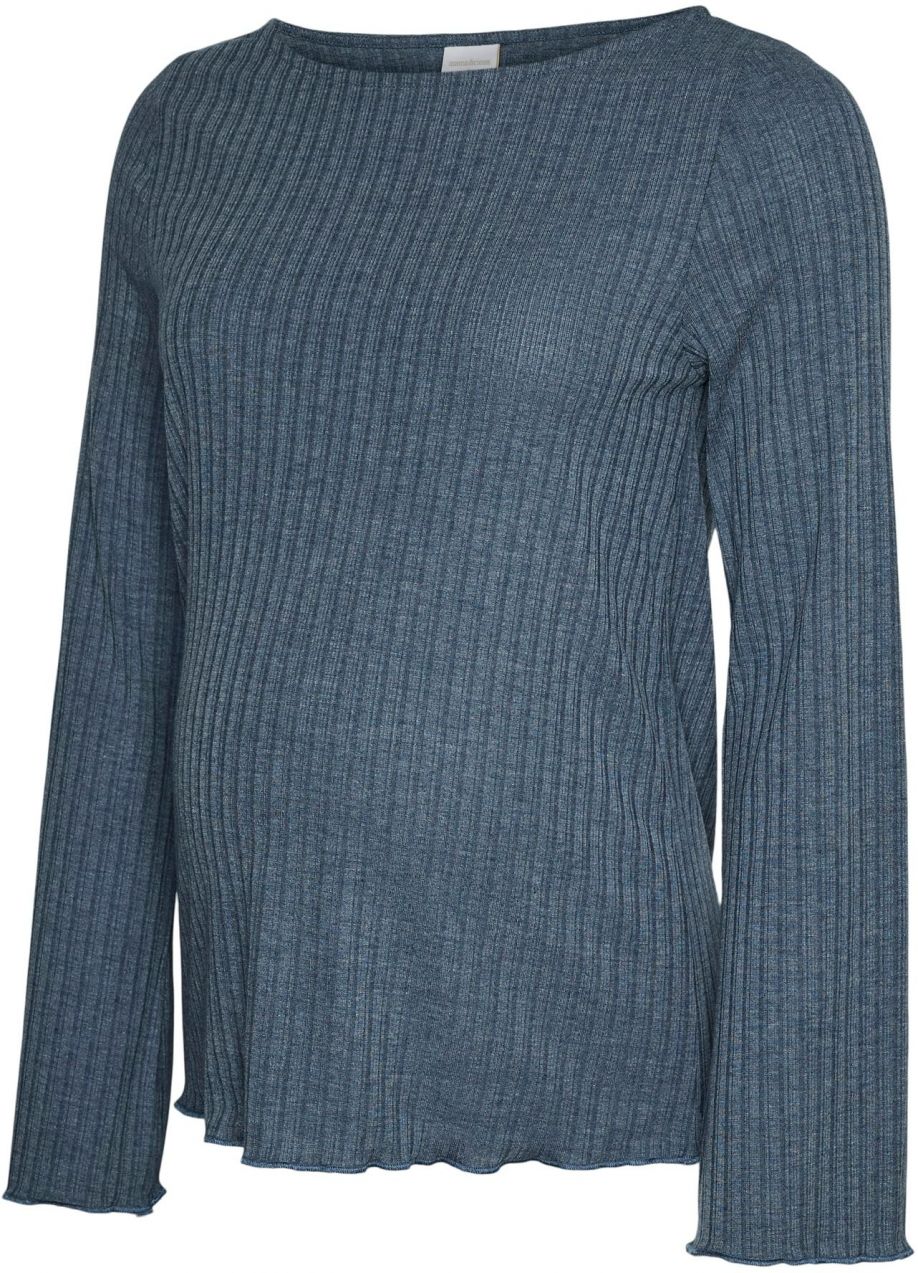 MAMALICIOUS Tričko 'MLSADIE VITA'  tmavomodrá