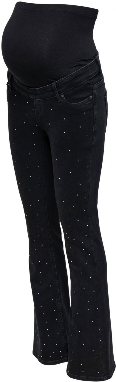 Only Maternity Džínsy 'OLMBLUSH'  čierny denim