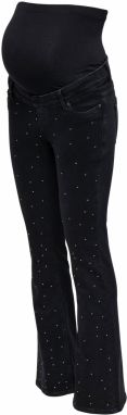 Only Maternity Džínsy 'OLMBLUSH'  čierny denim