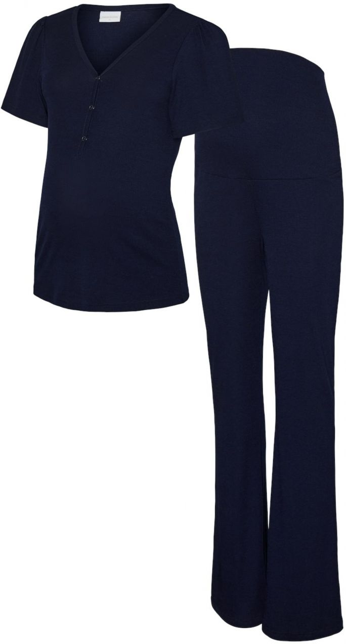 MAMALICIOUS Pyžamo 'MLLAMIE LIA'  námornícka modrá