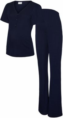 MAMALICIOUS Pyžamo 'MLLAMIE LIA'  námornícka modrá